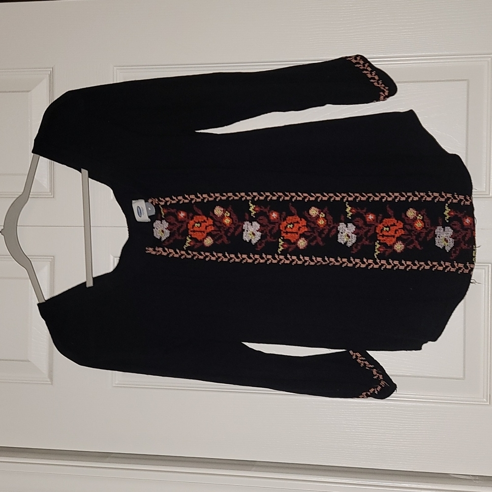 Long sleeve, of the shoulder blouse